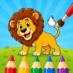 دانلود Animal Coloring Book for kids