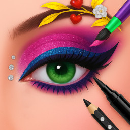 دانلود Eye Art Salon Makeup Challenge