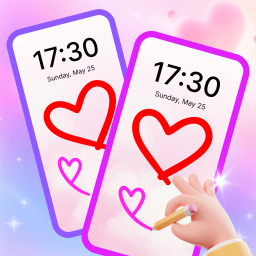 دانلود Lockscreen Drawing Together