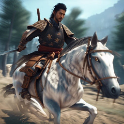 دانلود Samurai :Ninja horse fight