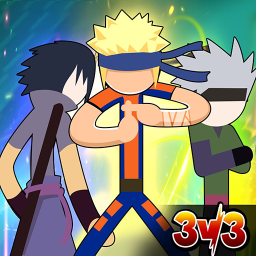 دانلود Stickman Ninja 3v3 Battle
