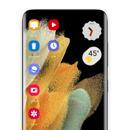 دانلود Galaxy S21 theme for launcher