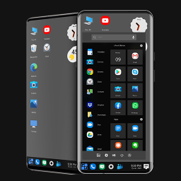 دانلود Win 10 Dark Theme for Launcher