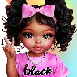 دانلود Black Color：Paint by Numbers