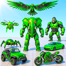 دانلود Elephant Robot Car Game 2026