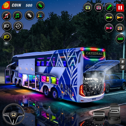 دانلود US Luxury Bus Driving Game 3D