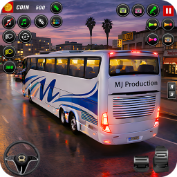دانلود US Luxury Bus Driving Game 3D