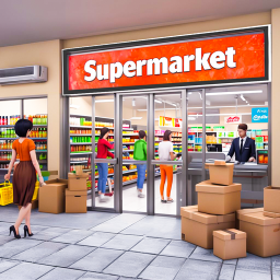 دانلود Supermarket Simulator Toymart