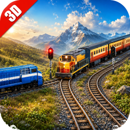 دانلود Train Racing Games 3D 2 Player