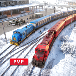 دانلود Train Racing Games 3D 2 Player