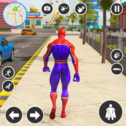 دانلود Spider Robot Hero Car Games
