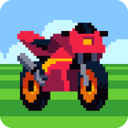 دانلود Retro Highway - Bike Racer
