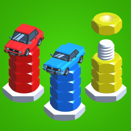 دانلود Nuts & Bolts Color Sort: Cars