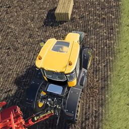 دانلود Village Driving Tractor Games
