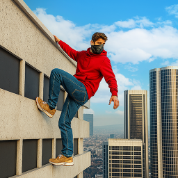 دانلود Going Up Parkour Rooftop Games