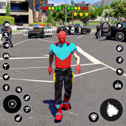 دانلود Spider Vice Town Rope Hero Man