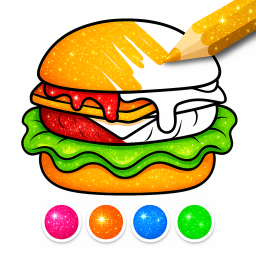 دانلود Food Coloring Game for kids
