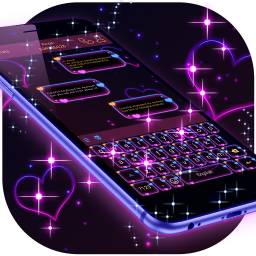 دانلود Dark Purple Keyboard
