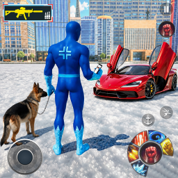 دانلود Ice Rope Hero Spider Mafia War