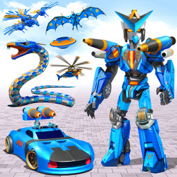 دانلود Police Robot Car: Dino robots