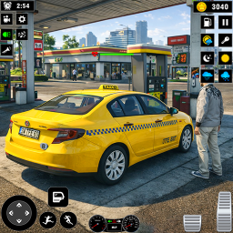 دانلود City Taxi Game: Taxi Driving
