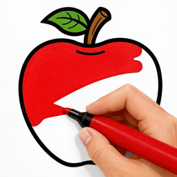 دانلود Coloring Page ASMR Drawing