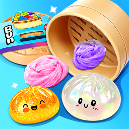 دانلود Dumpling Squishy Glitter Slime
