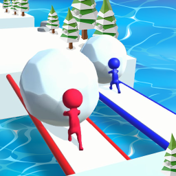 دانلود Snow Race 3D: Ice Bridge Run