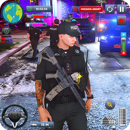 دانلود US Police Car Games 3D