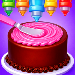 دانلود Cake Baking Games : Bakery 3D
