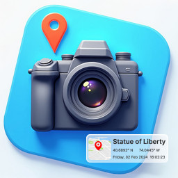 دانلود GPS Camera - Location App