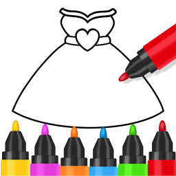 دانلود Coloring and Drawing For Girls