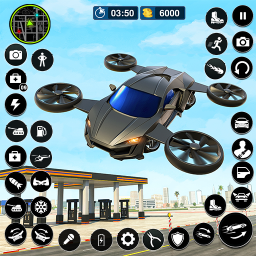 دانلود Flying Car Simulator: Car Game