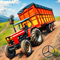 دانلود Cargo Tractor Trolley Farming