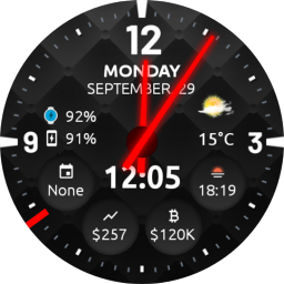 دانلود Ultra Watch Face: Hybrid