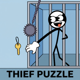 دانلود Thief Puzzle: to pass a level