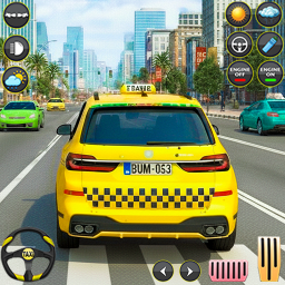 دانلود City Taxi Drive: Taxi Car Game