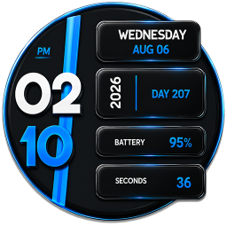 دانلود Digital Clock Live Wallpaper