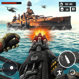 دانلود Warships War Machine Gun Games