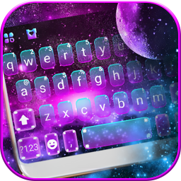 دانلود Fantasy Galaxy Keyboard Theme