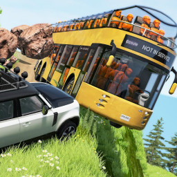 دانلود Bus Crash Car Simulation 3D