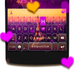 دانلود Romanticpairs Keyboard Theme
