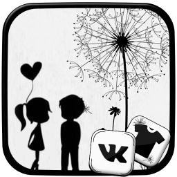 دانلود Black And White Launcher Theme
