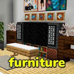 دانلود Furniture Mod for mcpe