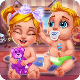 دانلود ‏بازی دخترانه مراقبت از دو قلو ها