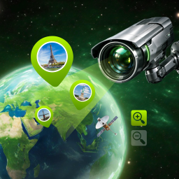 دانلود World Map 3D: GPS Satellite