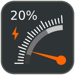 دانلود Gauge Battery Widget & Monitor