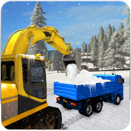 دانلود بازی رانندگی با لودر - برف روب