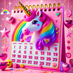 دانلود Unicorn Calendar