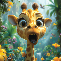 دانلود Talking Giraffe: Safari World